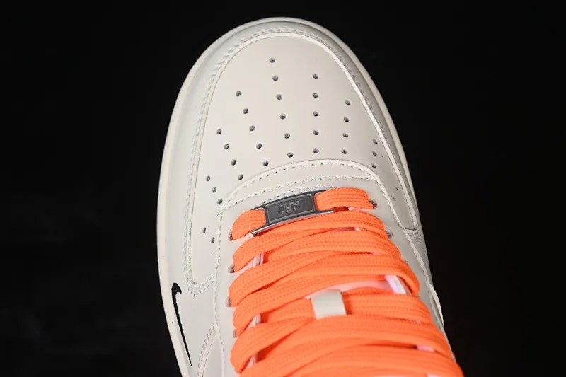 All categories Nk Air Force 1 Air Force series Nk Air Force 1 Low Air Force low-top Nike Air Force 1'07 Low off-white bright orange Air Force low-top casual sneakers NH0601-582